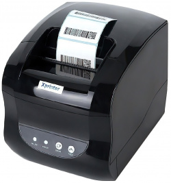Портативный принтер этикеток Xprinter XP 365B (USB) Черный 