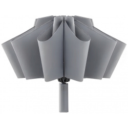 Зонт с светодиодным фонариком Xiaomi 90 Points Automatic Umbrella With LED Flashlight Grey Ninetygo 