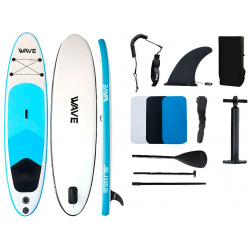 Сапборд Kesser Inflatable SUP Board 320*78*15 Wave White/Blue 
