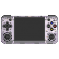Портативная игровая консоль Anbernic Portable Game Console RG35XX H Purple Translucent
