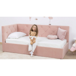 Детская кровать с подъемным механизмом Camilla New Askona KIDS Уютная и, размер: 90x200 INT