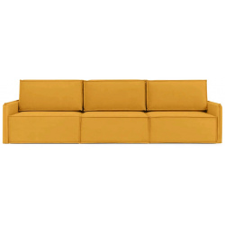 Прямой диван Klark 3 секционный с узкими подлокотниками Askona 