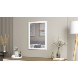 Зеркало Airis 70x50  цвет Белый глянец HOME