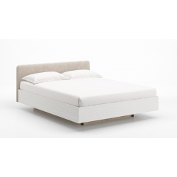Кровать с подъемным механизмом Gretta  цвет Белый текстурный Askona
