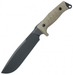Нож Fox Combat Jungle  сталь N690 рукоять Микарта серый
