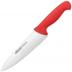 Нож Шефа 2900 2922  250 мм красный Arcos