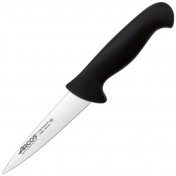 Кухонный разделочный нож Arcos  сталь X45CrMoV15 рукоять полипропилен черный