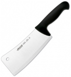 Кухонный нож топорик для мяса Arcos  сталь X45CrMoV15 рукоять полипропилен черный
