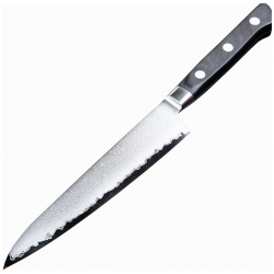 Нож кухонный универсальный 150 мм  Sakai Takayuki Damascus VG 10 63 сл pakkawood
