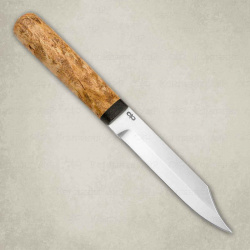 Нож туристический АиР "Засапожный 1"  сталь 100х13м рукоять карельская береза