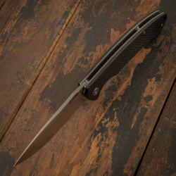 Складной нож CJRB Taiga  сталь D2 Black G10 Cutlery