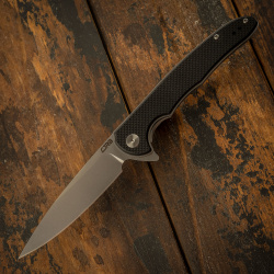 Складной нож CJRB Briar  сталь D2 рукоять G10 Black Cutlery