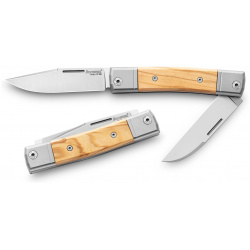 Складной нож LionSteel BestMan Two blades  сталь M390 рукоять Olive Lion Steel