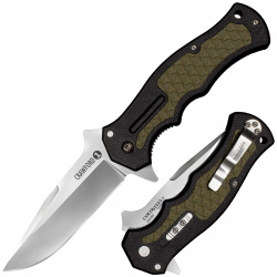 Нож складной Cold Steel CrawFord Model 1  сталь 4034SS рукоять Zytel green/black