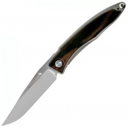 Складной нож Chris Reeve Mnandi  сталь S35VN рукоять титановый сплав со вставкой черное дерево