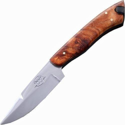Нож скрытого ношения с фиксированным клинком Citadel Rithy  сталь N690 рукоять Amboynia Burl