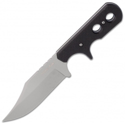 Нож с фиксированным клинком Cold Steel Mini Tac Bowie  сталь 8Cr13MoV рукоять G10 black