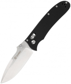 Складной нож Ganzo D704 BK  сталь D2 рукоять G10 черный