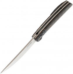 Складной нож Mehanikknives №5  сталь M398 рукоять титан/Snaks copper
