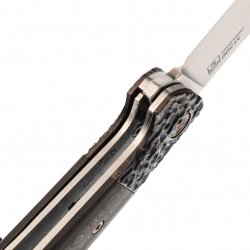 Складной нож Mehanikknives №5  сталь M398 рукоять титан/Snaks copper