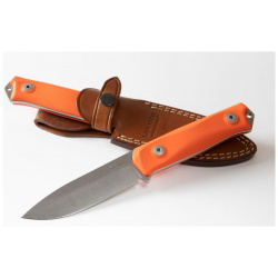Нож LionSteel B41 Bushcraft  сталь Sleipner рукоять G10 оранжевый Lion Steel