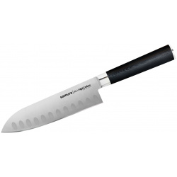 Нож кухонный "Samura Mo V" Сантоку 138 мм  G 10 Samura