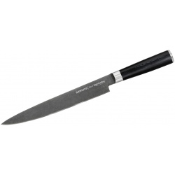 Кухонный нож Samura Mo V Stonewash 230 мм  сталь AUS 8 рукоять G10