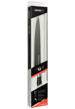 Кухонный нож Samura Mo V Stonewash 230 мм  сталь AUS 8 рукоять G10