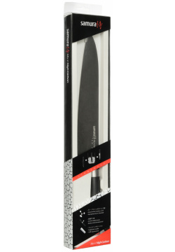 Кухонный нож шефа Samura Mo V Stonewash 240 мм  сталь AUS 8 рукоять G10