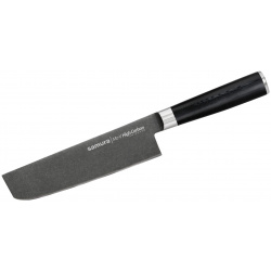 Кухонный нож накири Samura Mo V Stonewash 167 мм  сталь AUS 8 рукоять G10