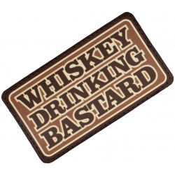 Патч Federkamm "Whiskey drinking bastard" 