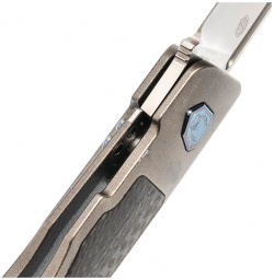 Нож складной Aragil Rikeknife  сталь M390 Titanium/Carbon