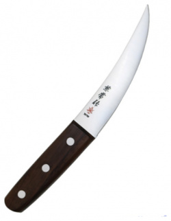 Нож кухонный Kanetsune 150 мм  сталь SKD 12 рукоять дерево