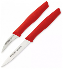 Набор из 2 х ножей для чистки и нарезки овощей Nova Arcos  красный