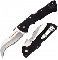 Складной нож Black Talon II Serrated Edge  Cold Steel 22BS сталь CPM S35VN рукоять G 10
