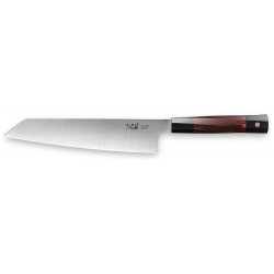 Нож кухонный Xin Cutlery Kritsuke Chef XC102 213мм  сталь 304Cu рукоять G10 красный/черный Bestech Knives