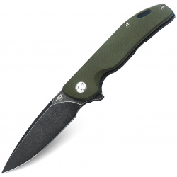 Складной нож Bestech Bison 91 мм  сталь D2 рукоять титан/G10 Knives