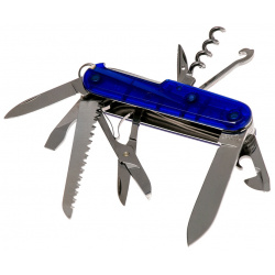 Нож перочинный Victorinox Huntsman  сталь X55CrMo14 рукоять Cellidor® синий
