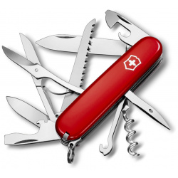 Нож перочинный Victorinox Huntsman  сталь X55CrMo14 рукоять Cellidor® красный О