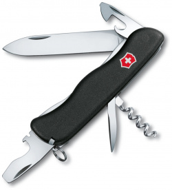Нож перочинный Victorinox Picknicker  сталь X55CrMo14 рукоять Cellidor® черный