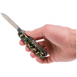Нож перочинный Victorinox CLIMBER  сталь X55CrMo14 рукоять Cellidor® камуфляж