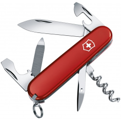 Нож перочинный Victorinox Sportsman  сталь X55CrMo14 рукоять Cellidor® красный Н