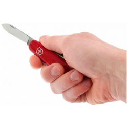 Нож перочинный Victorinox Sportsman  сталь X55CrMo14 рукоять Cellidor® красный