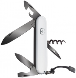 Нож перочинный Victorinox Spartan  сталь X55CrMo14 Polispectral® рукоять Cellidor® белый