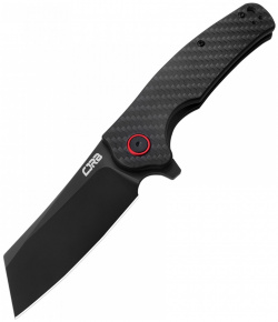 Складной нож CJRB Crag  сталь AR RPM9 рукоять карбон Cutlery
