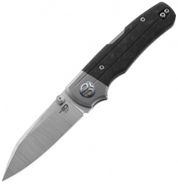 Складной нож Bestech Tonic  сталь M390 рукоять титан/мраморный карбон Knives