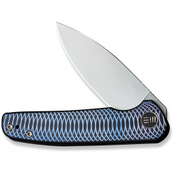 Складной нож We Knife Shakan Blue  сталь CPM 20CV рукоять титан