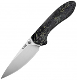 Складной нож CJRB Feldspar  сталь AR RPM9 рукоять G10 черный/хаки Cutlery
