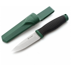Нож Ganzo G806 черный c зеленым  GB