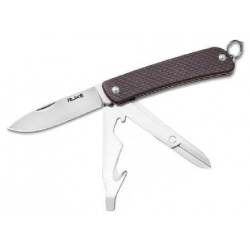 Нож Ruike S31 N  сталь 12C27 рукоять G10 коричневый